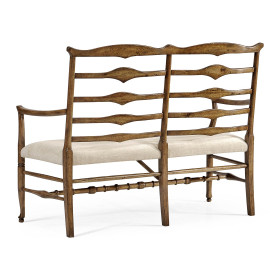 Casual Ladderback Bench