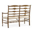 Casual Ladderback Bench