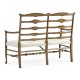 Casual Ladderback Bench