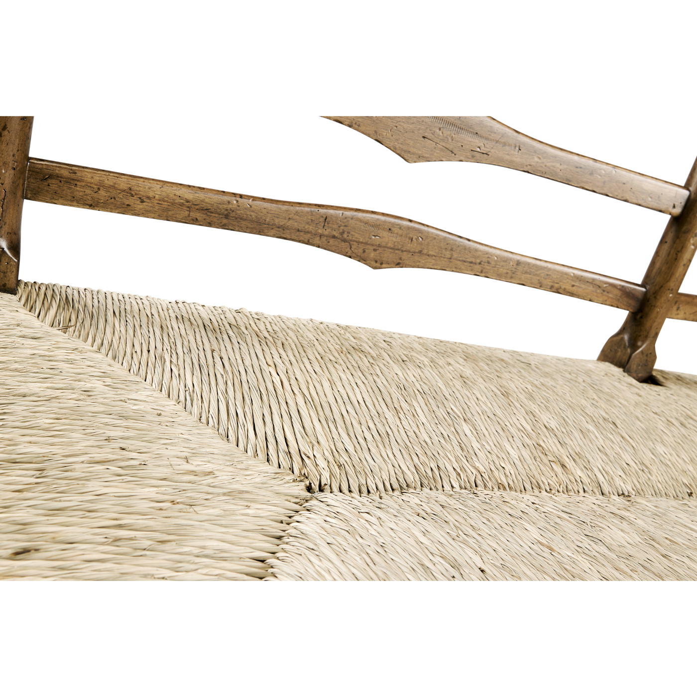 Casual Ladderback Bench