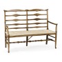 Casual Ladderback Bench
