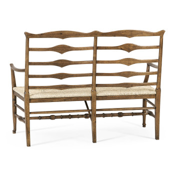 Casual Ladderback Bench