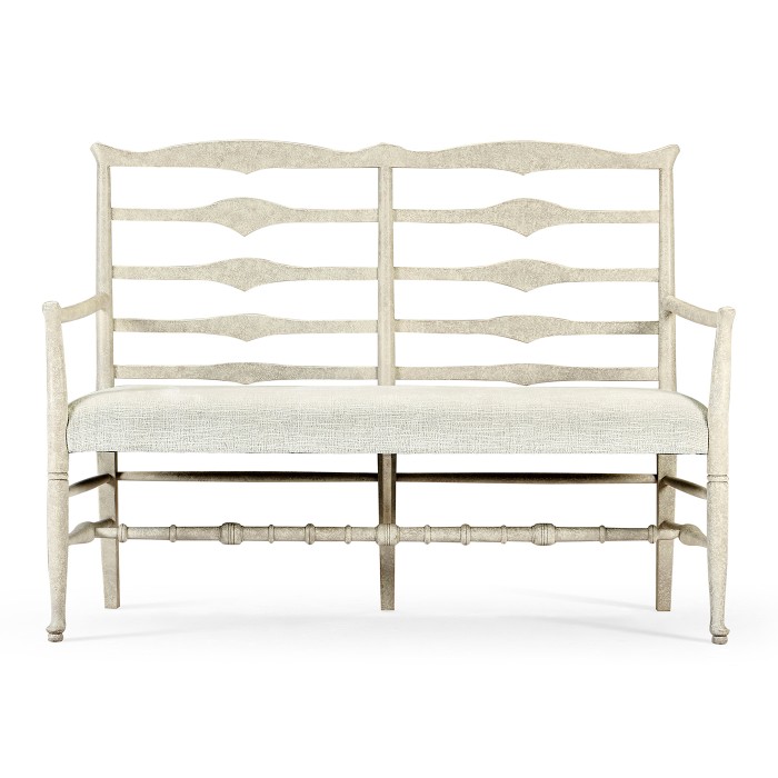 Casual Ladderback Bench