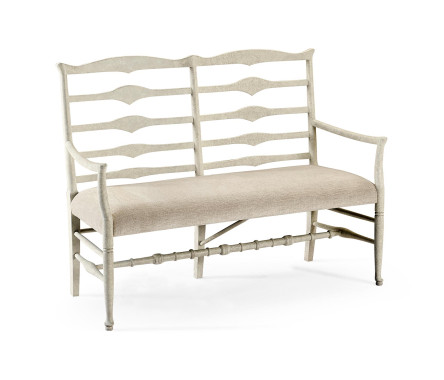 Casual Ladderback Bench