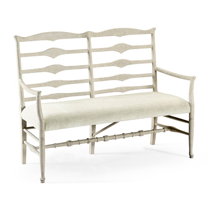 Casual Ladderback Bench