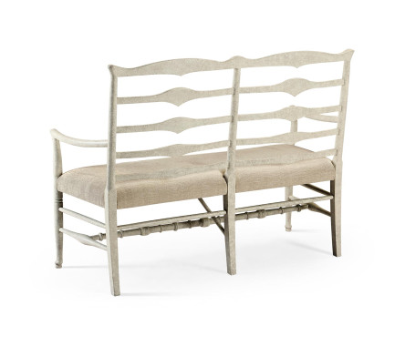 Casual Ladderback Bench
