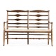 Traditional Ladderback Bench