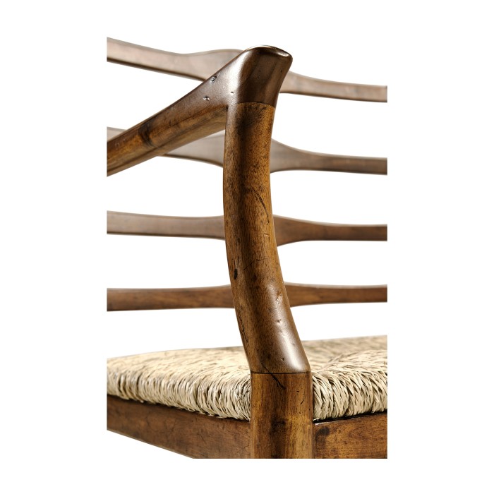 Traditional Ladderback Bench