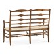 Traditional Ladderback Bench