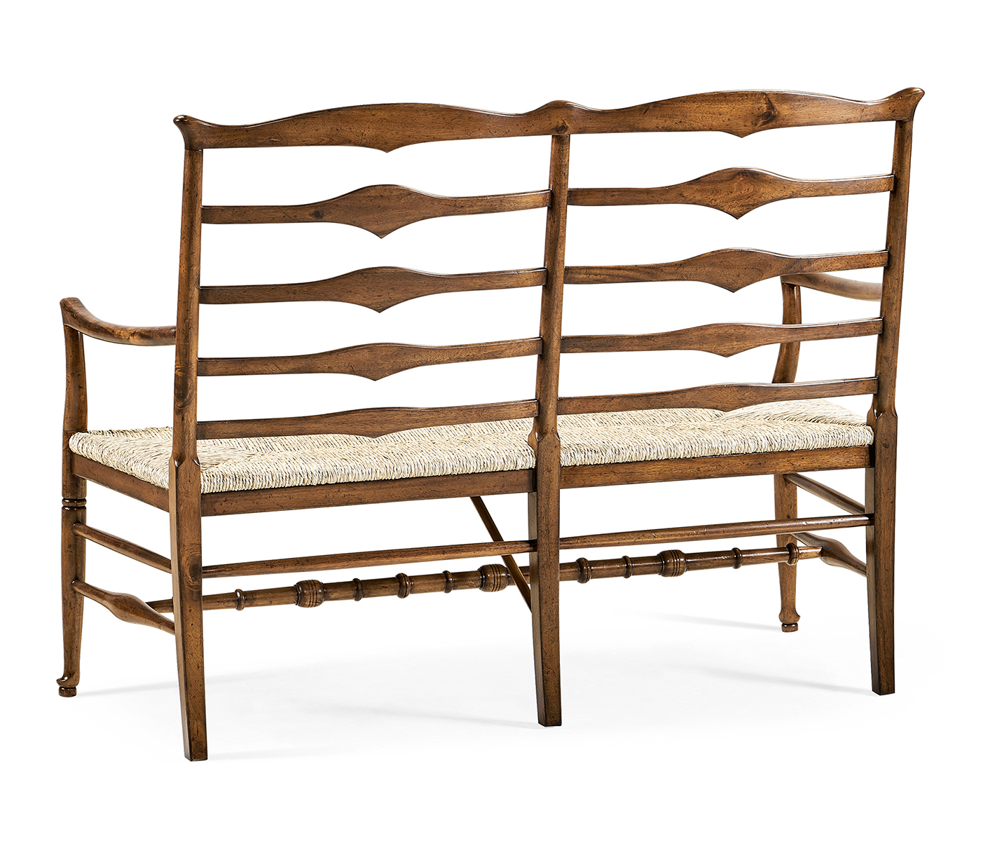 Traditional Ladderback Bench