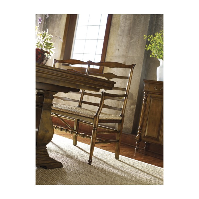 Traditional Ladderback Bench