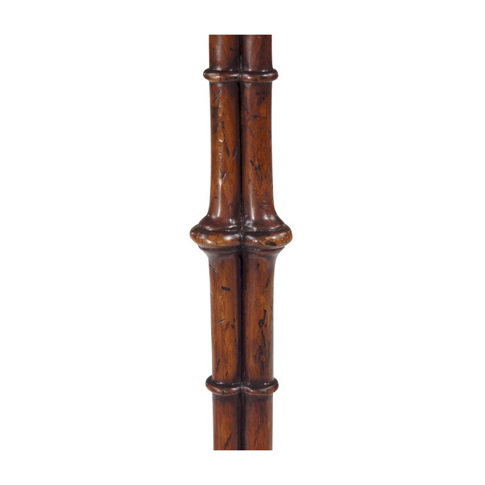 Mahogany Pie-Crust Candlestand