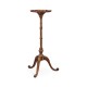Mahogany Pie-Crust Candlestand