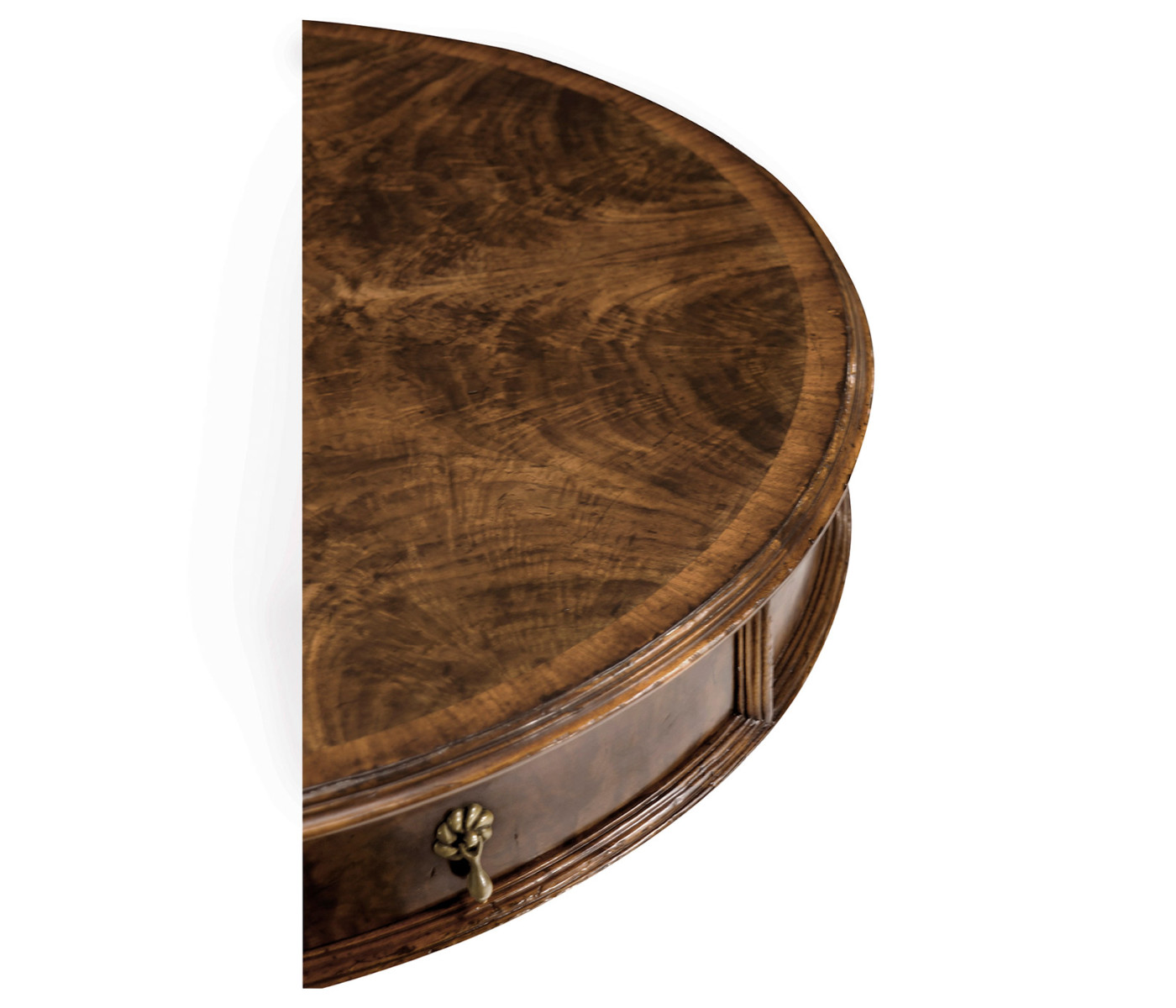 Walnut Drum Table