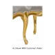 French Provincial Antique Gold Bench