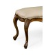 French Provincial Walnut Bench