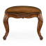 Large French Provincial Walnut Footstool