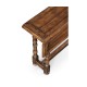 Walnut leaf table