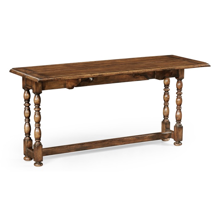 Walnut leaf table