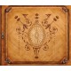 Satinwood Glazed Corner Cabinet