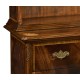 Tall Mahogany Bookcase on Chest