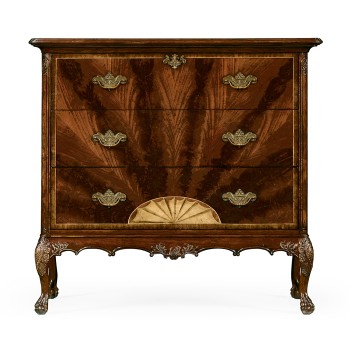 Buckingham Chest of Drawers On Ball & Claw Feet