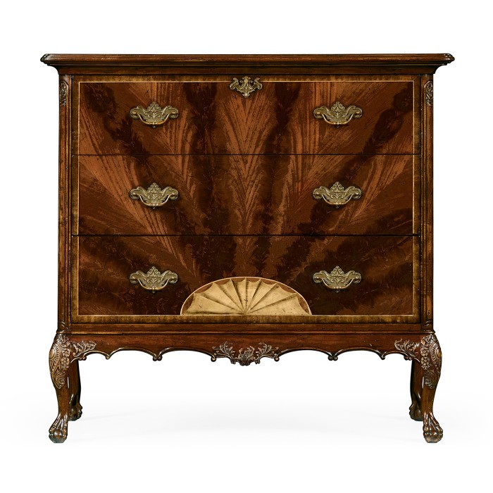 Buckingham Chest of Drawers On Ball & Claw Feet