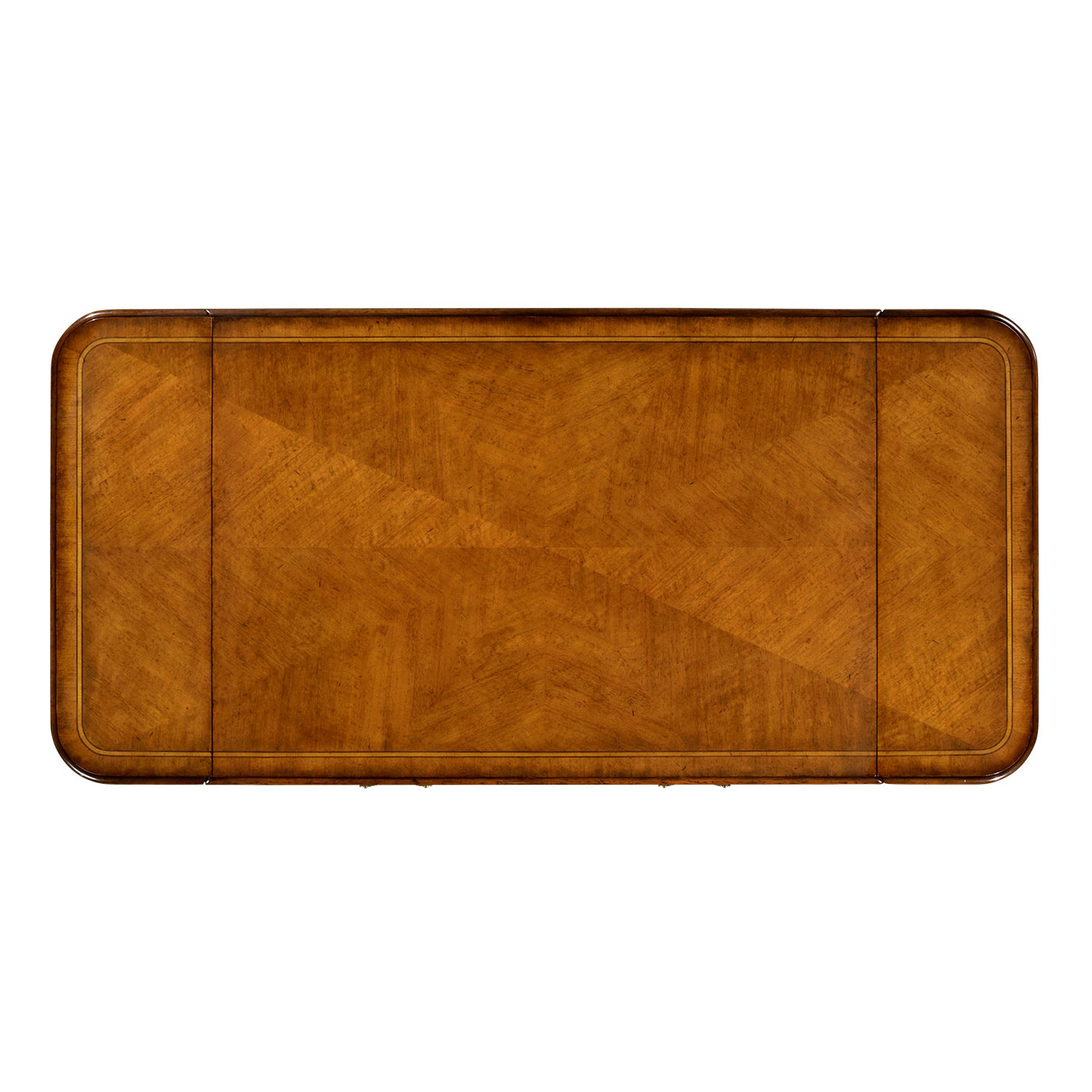 Regency satinwood folding coffee table