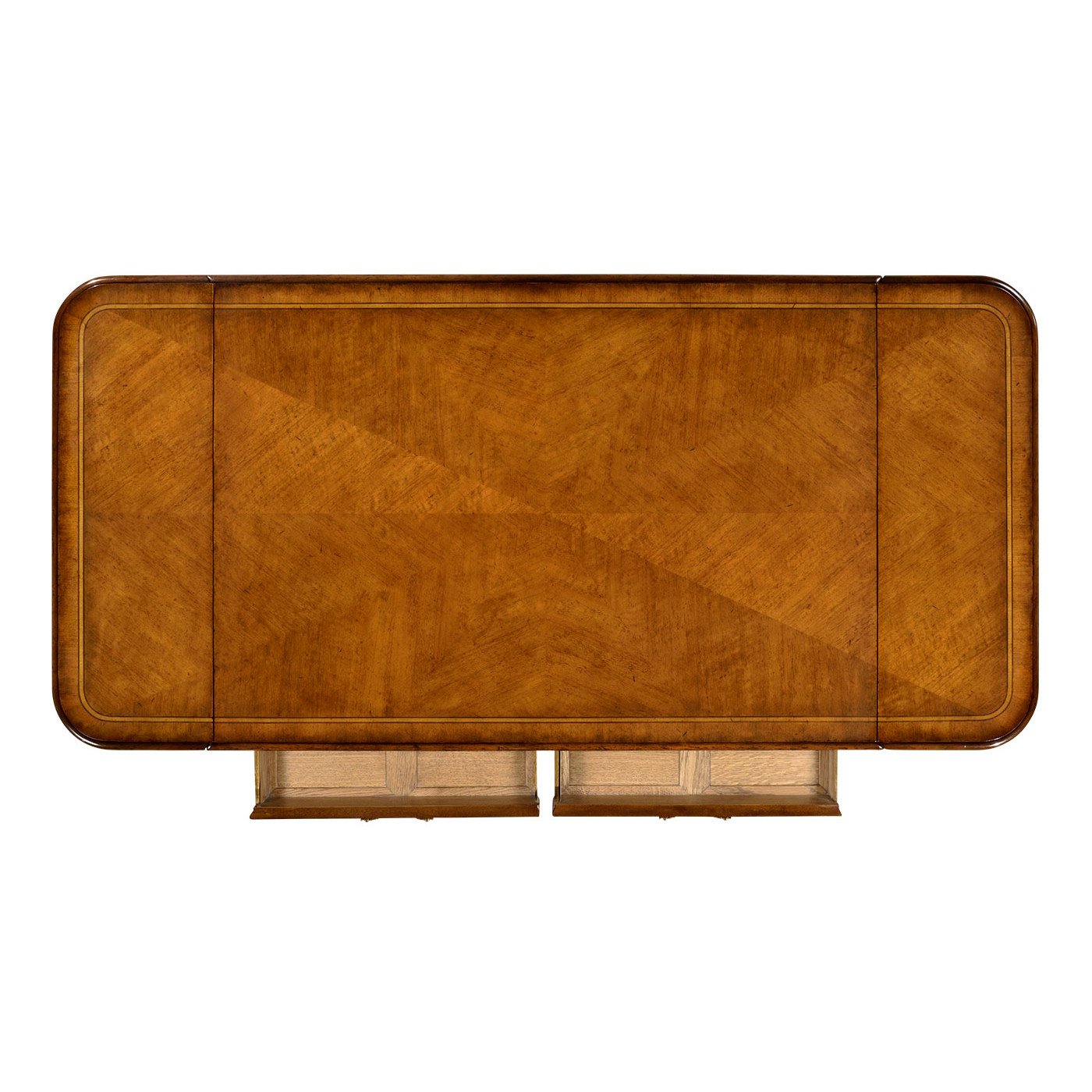 Regency satinwood folding coffee table