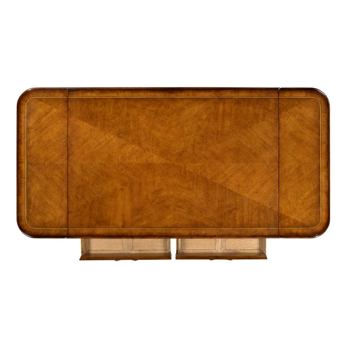 Regency satinwood folding coffee table