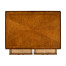 Regency satinwood folding coffee table