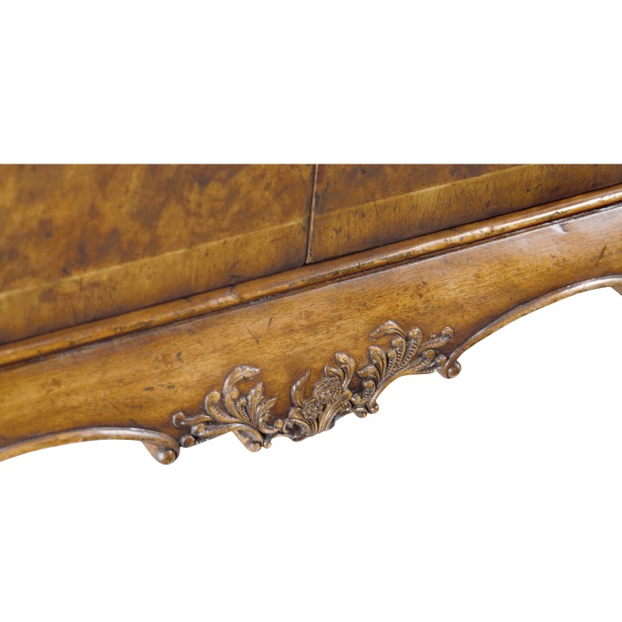 Flaming Light Walnut Side Cabinet