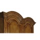 Queen Anne Light Walnut Bureau Cabinet with Panelled Doors