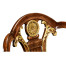 Buckingham Gilded Lyre Back Arm Chair