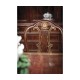 Buckingham Gilded Lyre Back Arm Chair