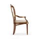Buckingham Gilded Lyre Back Arm Chair
