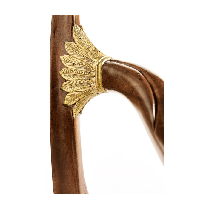 Buckingham Gilded Lyre Back Arm Chair