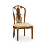 Buckingham Gilded Lyre Back Side Chair