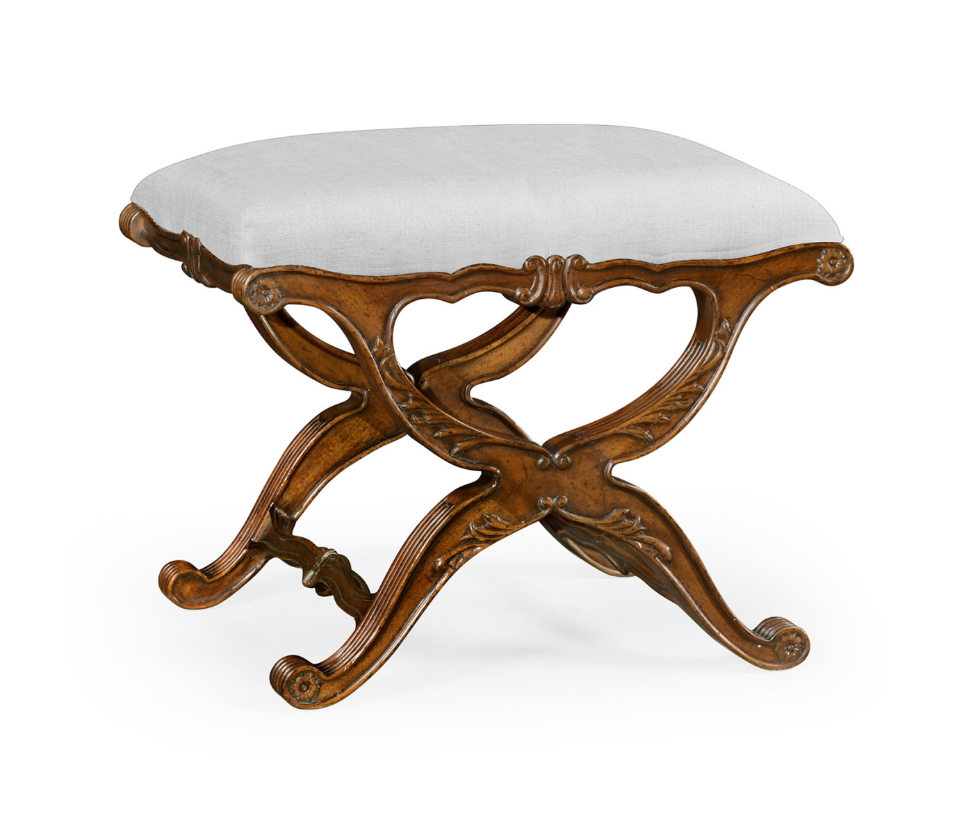 Neo-classical X-frame Stool