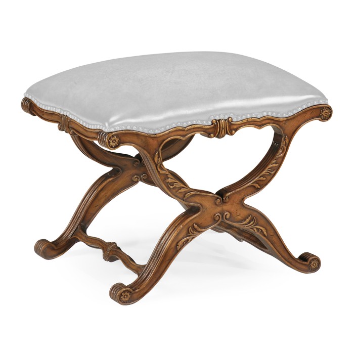 Neo-classical X-frame Stool