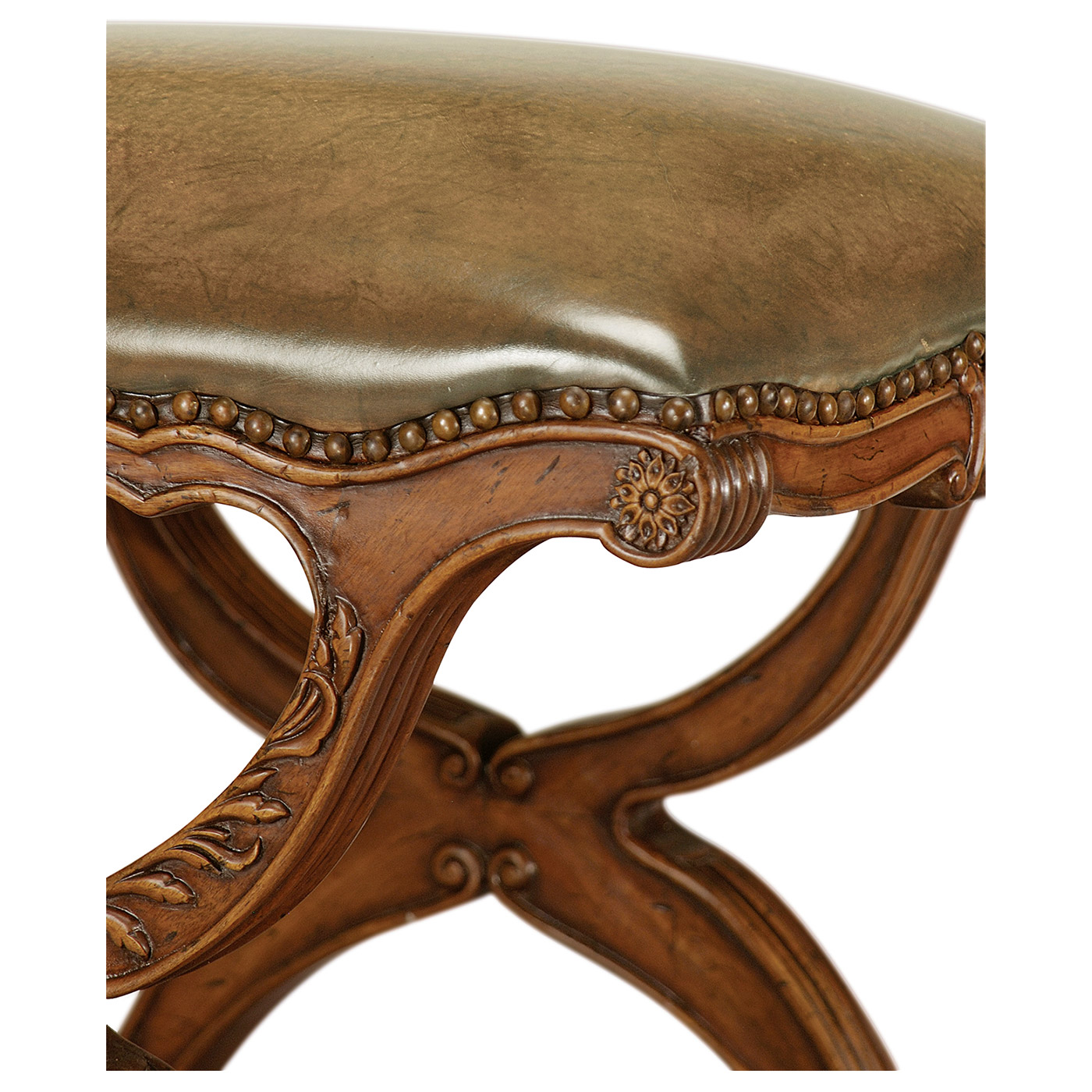 Neo-classical X-Frame Stool