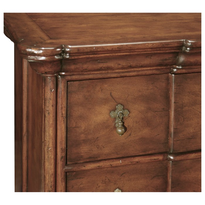 Dutch style large chest of three drawers