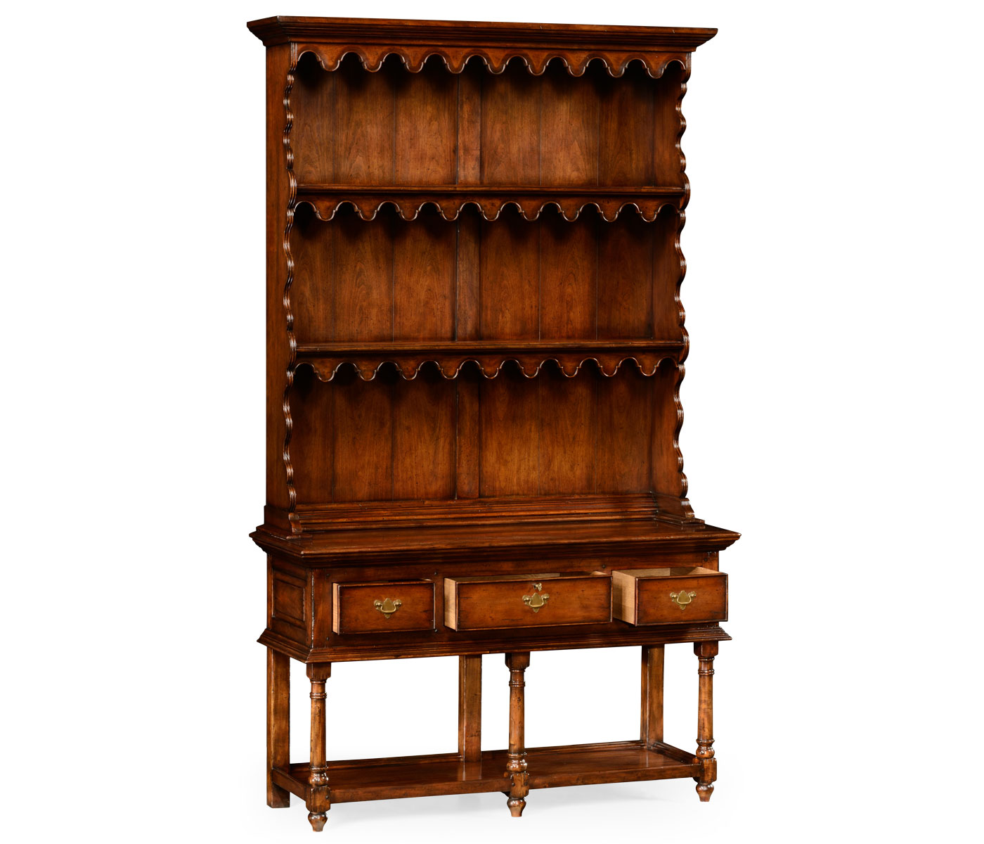 Small walnut dresser