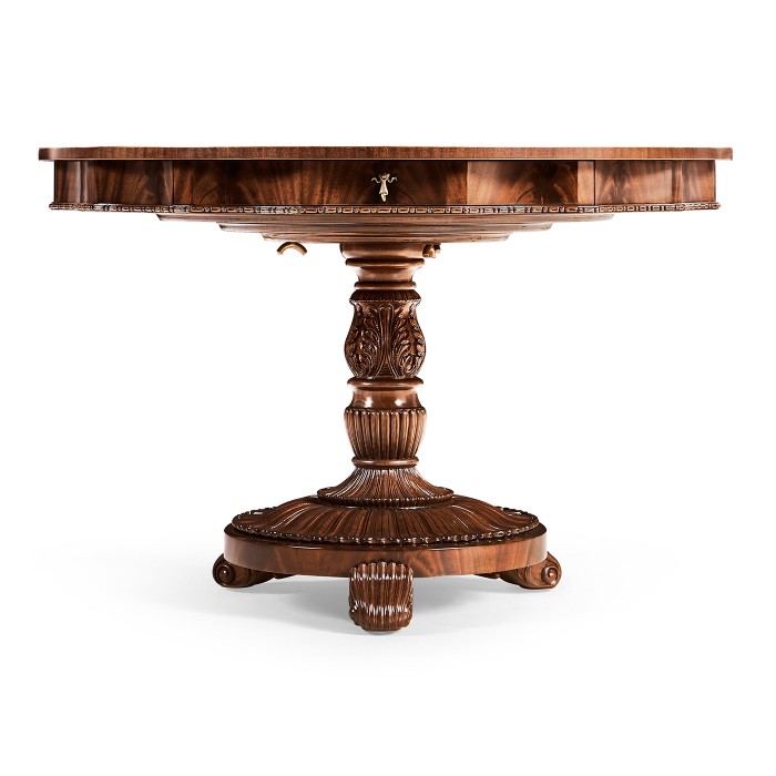 Finely Inlaid Mahogany Centre Table