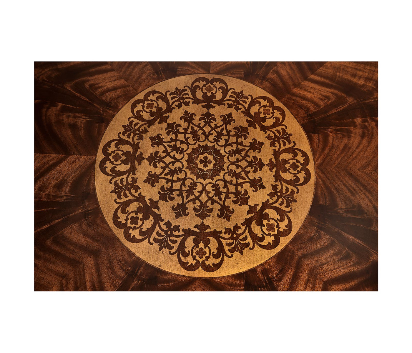 Finely Inlaid Mahogany Centre Table
