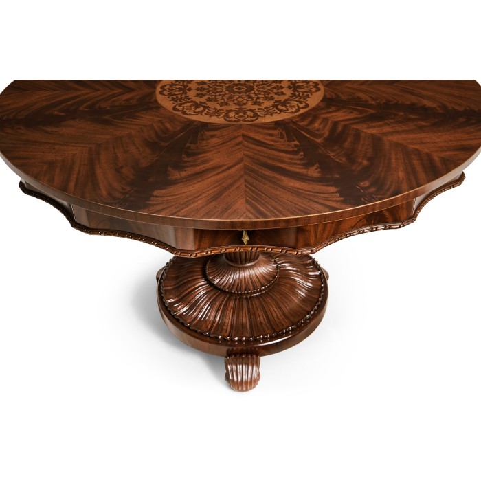 Finely Inlaid Mahogany Centre Table