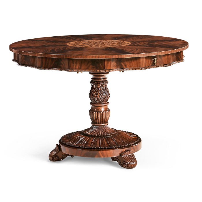 Finely Inlaid Mahogany Centre Table