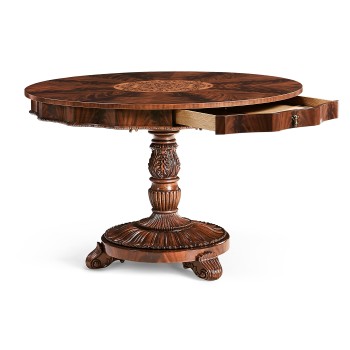 Finely Inlaid Mahogany Centre Table