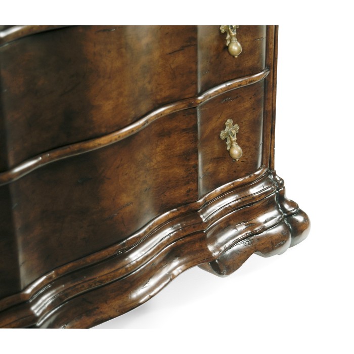 Dutch style large chest seven drawers