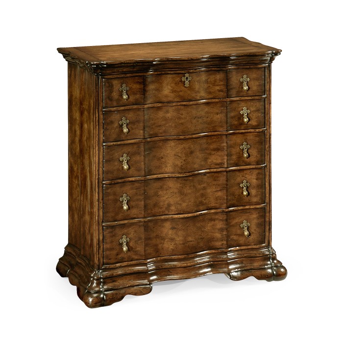 Dutch style large chest seven drawers